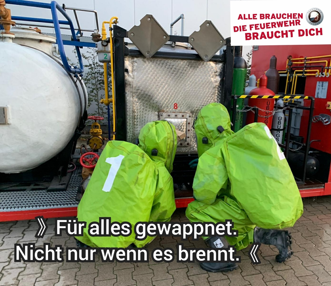Für alles gewappnet. Nicht nur wenn es brennt.